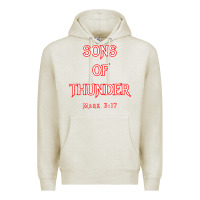 Oatmeal Heather sons of thunder zebedee james and john mark 317 bible t shirt Premium Hoodie - linhVisuals