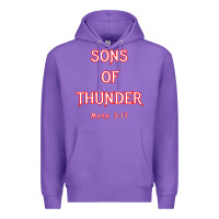 Purple sons of thunder zebedee james and john mark 317 bible t shirt Premium Hoodie - linhVisuals