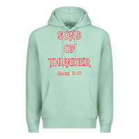 Seafoam sons of thunder zebedee james and john mark 317 bible t shirt Premium Hoodie - linhVisuals