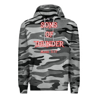 Slate Camo sons of thunder zebedee james and john mark 317 bible t shirt Premium Hoodie - linhVisuals