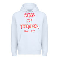 White sons of thunder zebedee james and john mark 317 bible t shirt Premium Hoodie - linhVisuals
