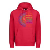 Cardinal kindeness In A World Where You Can Be Anything Choose Kind Kindness Premium Hoodie - linhVisuals