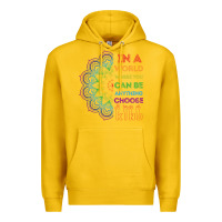 Lemon kindeness In A World Where You Can Be Anything Choose Kind Kindness Premium Hoodie - linhVisuals