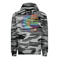 Slate Camo kindeness In A World Where You Can Be Anything Choose Kind Kindness Premium Hoodie - linhVisuals
