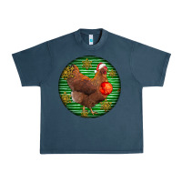 Midnight Navy new hampshire red chicken christmas Urban Heavy Tee - LillyAllenDesigns