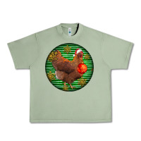 Oil Green new hampshire red chicken christmas Urban Heavy Tee - LillyAllenDesigns