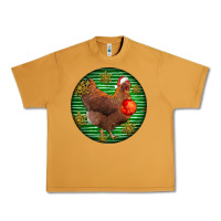 New Hampshire Red Chicken Christmas Urban Heavy Tee | Teevron