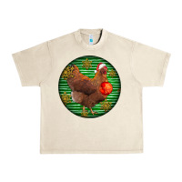 Sandshell new hampshire red chicken christmas Urban Heavy Tee - LillyAllenDesigns