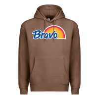 Chestnut Bravo Supermarket Premium Hoodie - linhVisuals