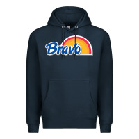 Navy Bravo Supermarket Premium Hoodie - linhVisuals