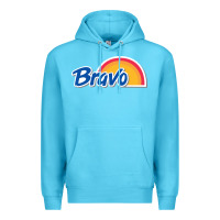 Ocean Blue Bravo Supermarket Premium Hoodie - linhVisuals