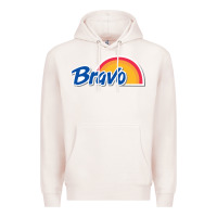 Pale Pink Bravo Supermarket Premium Hoodie - linhVisuals