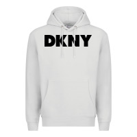 Dove Grey DKNY Premium Hoodie - linhVisuals