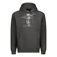 Charcoal Heather the shroud of turin holy face of jesus t shirt Premium Hoodie - linhVisuals