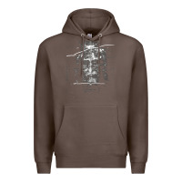 Coffee the shroud of turin holy face of jesus t shirt Premium Hoodie - linhVisuals