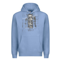 Colony Blue the shroud of turin holy face of jesus t shirt Premium Hoodie - linhVisuals
