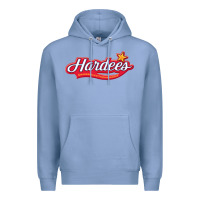 Colony Blue Hardee's Premium Hoodie - linhVisuals