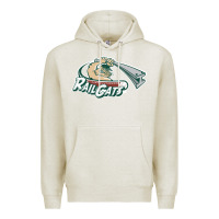 Oatmeal Heather gary sports Premium Hoodie - linhVisuals