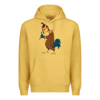 Antique Gold Chicken Joe is a Vibe Premium Hoodie - linhVisuals