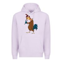 Lilac Chicken Joe is a Vibe Premium Hoodie - linhVisuals