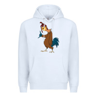 White Chicken Joe is a Vibe Premium Hoodie - linhVisuals