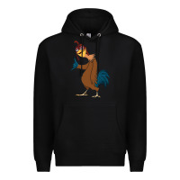 Black Chicken Joe is a Vibe Premium Hoodie - linhVisuals