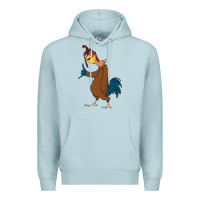 Blue Mist Chicken Joe is a Vibe Premium Hoodie - linhVisuals