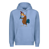 Colony Blue Chicken Joe is a Vibe Premium Hoodie - linhVisuals