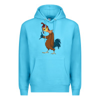 Ocean Blue Chicken Joe is a Vibe Premium Hoodie - linhVisuals