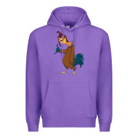 Purple Chicken Joe is a Vibe Premium Hoodie - linhVisuals