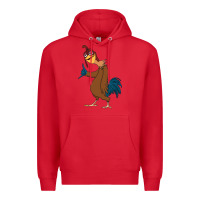 Red Chicken Joe is a Vibe Premium Hoodie - linhVisuals