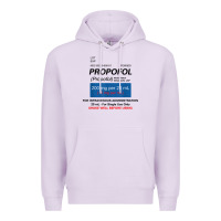 Lilac funny anesthesia anesthesiologist crna nurse t shirt Premium Hoodie - linhVisuals
