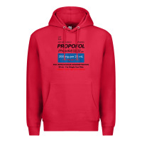 Cardinal funny anesthesia anesthesiologist crna nurse t shirt Premium Hoodie - linhVisuals