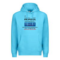 Ocean Blue funny anesthesia anesthesiologist crna nurse t shirt Premium Hoodie - linhVisuals