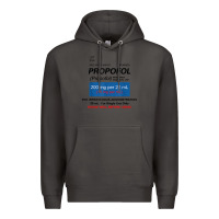Smoke funny anesthesia anesthesiologist crna nurse t shirt Premium Hoodie - linhVisuals
