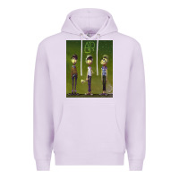 Lilac ajr green Premium Hoodie - linhVisuals