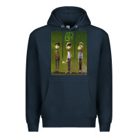 Navy ajr green Premium Hoodie - linhVisuals