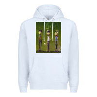 White ajr green Premium Hoodie - linhVisuals