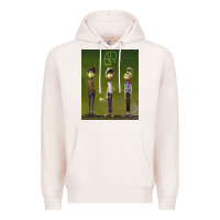 Pale Pink ajr green Premium Hoodie - linhVisuals