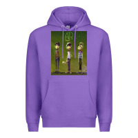 Purple ajr green Premium Hoodie - linhVisuals