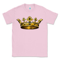 Bubblegum Pink crown Classic Tee - BarkalooDesign