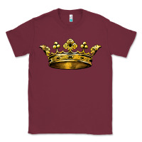 Burgundy crown Classic Tee - BarkalooDesign
