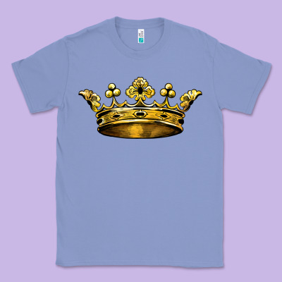 Crown Classic Tee Designed By Barkaloodesign