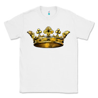 White crown Classic Tee - BarkalooDesign