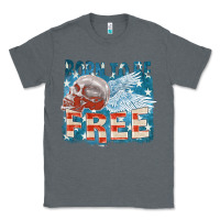 Charcoal Heather Born to be free Classic Tee - FaDigitalArtStudio