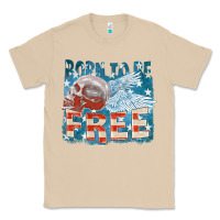 Mushroom Born to be free Classic Tee - FaDigitalArtStudio