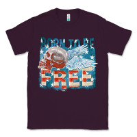 Plum Born to be free Classic Tee - FaDigitalArtStudio