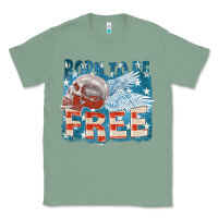 Sage Born to be free Classic Tee - FaDigitalArtStudio