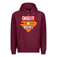Burgundy cheez it, game Premium Hoodie - linhVisuals