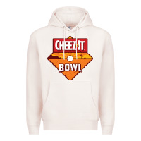 Pale Pink cheez it, game Premium Hoodie - linhVisuals